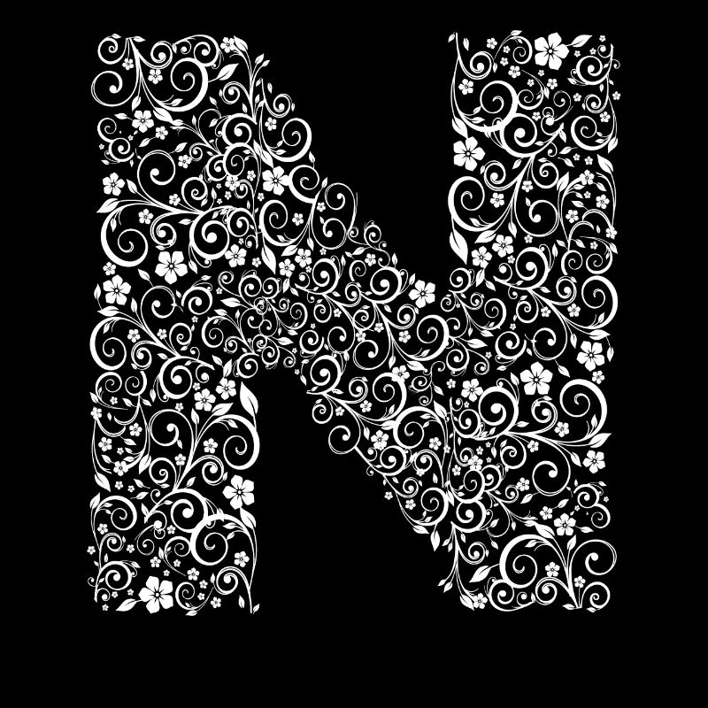 Letter N