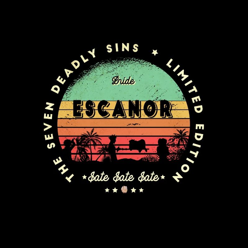 Escanor - The 7 deadly sins Retro