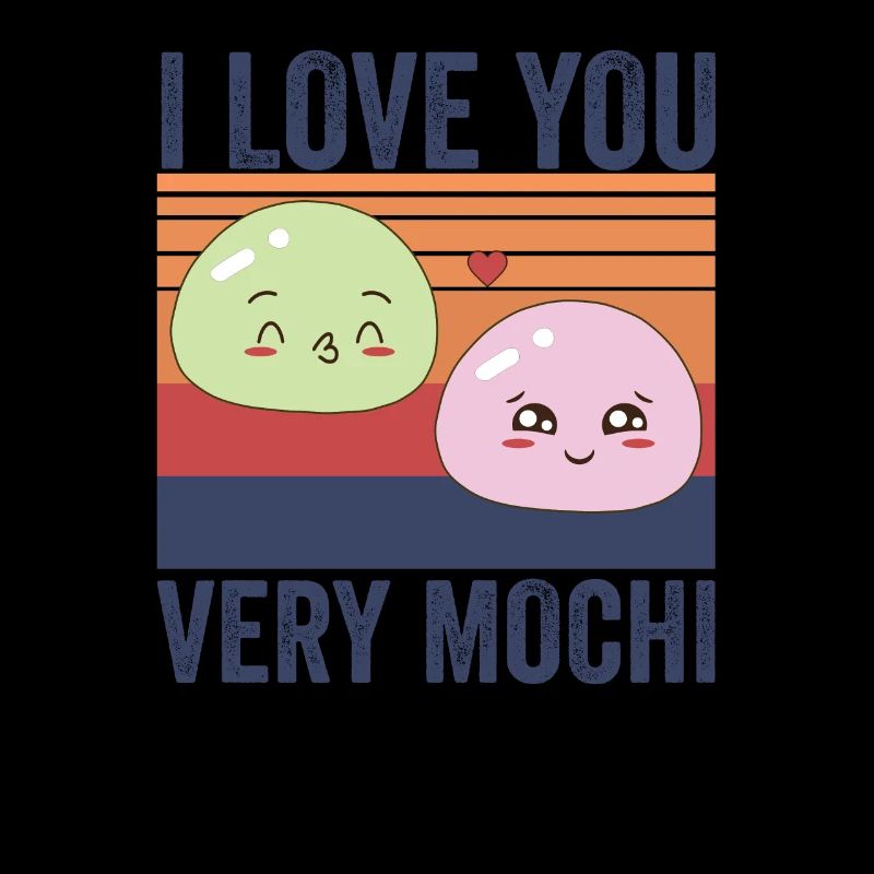 Mochi Glaçons Kawaii amant