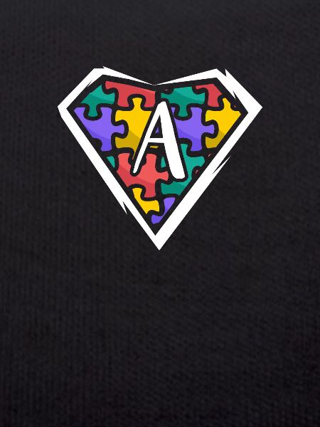 Autism Puzzle Superpower Hero