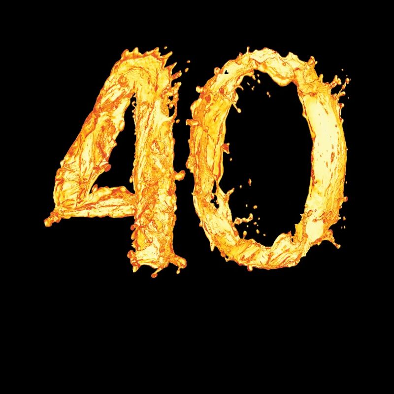40th birthday "yellow water splash"