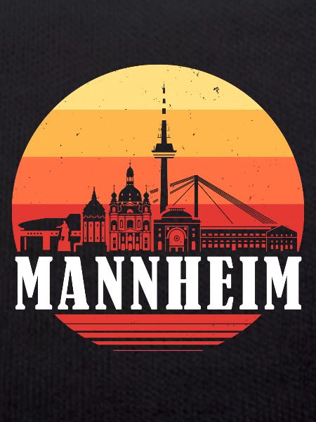 Mannheim Retro Skyline
