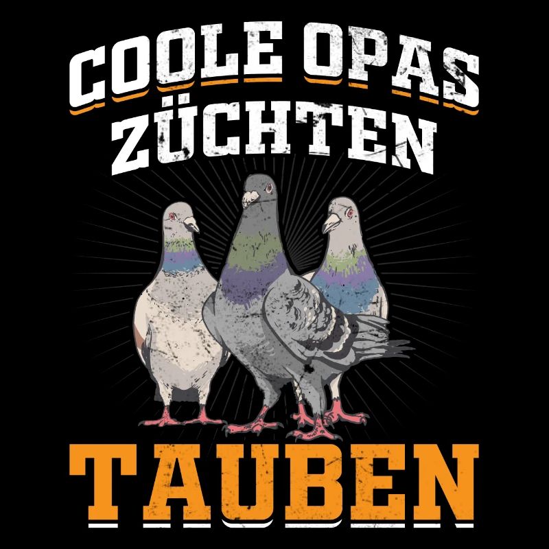 Taubenzüchter Opa Tauben