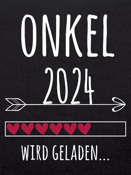 werdender Onkel 2024 Schwangerschaft Geschenk