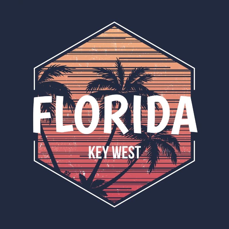 Key West Florida Beach Souvenir de vacances