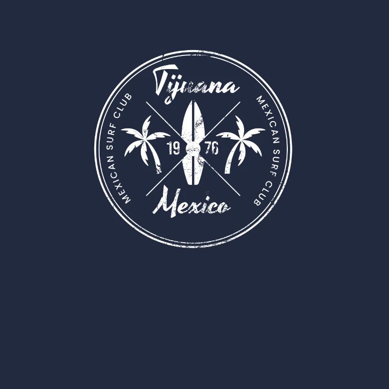 Retro Tijuana Mexico Beach Vacances Souvenir