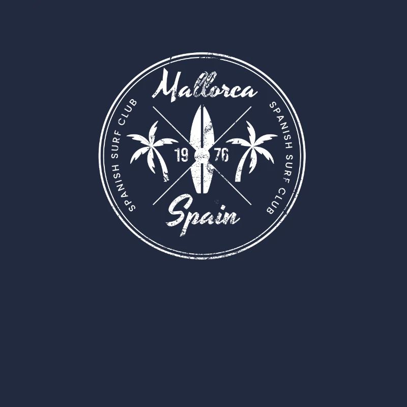 Retro Mallorca Spanien Strandurlaub Souvenir