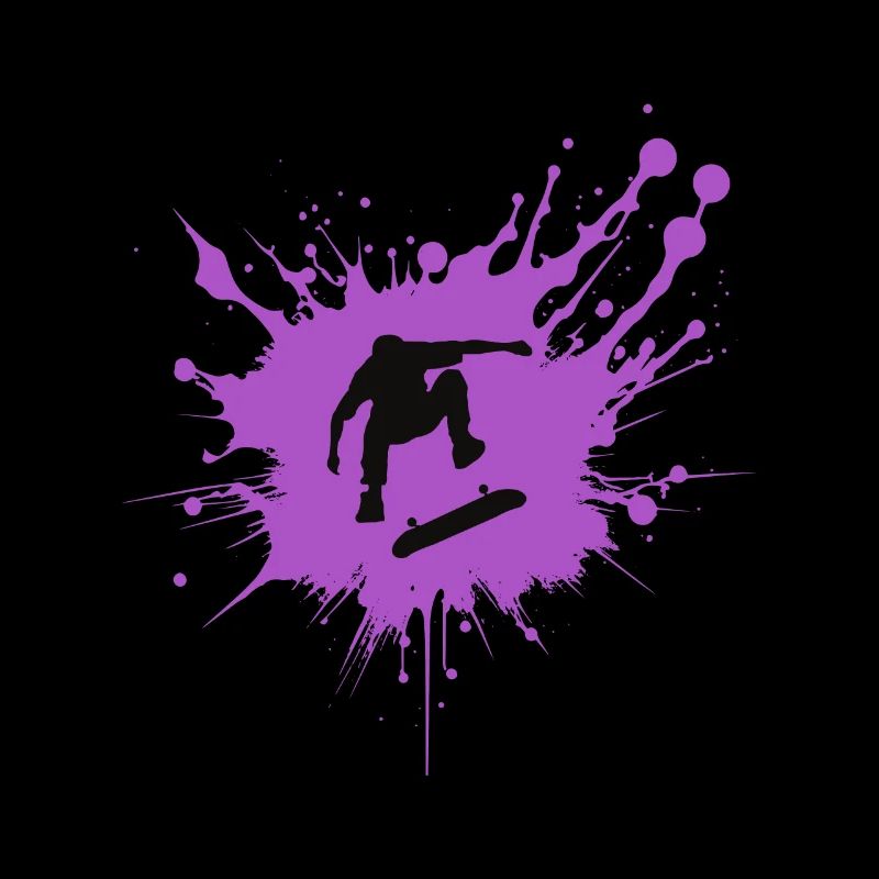 Dynamique de skateboard Splash