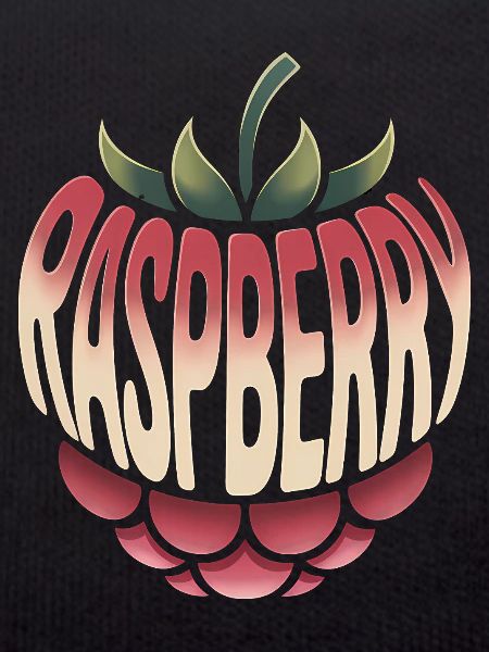 Raspberry - Cool Fruit Logo