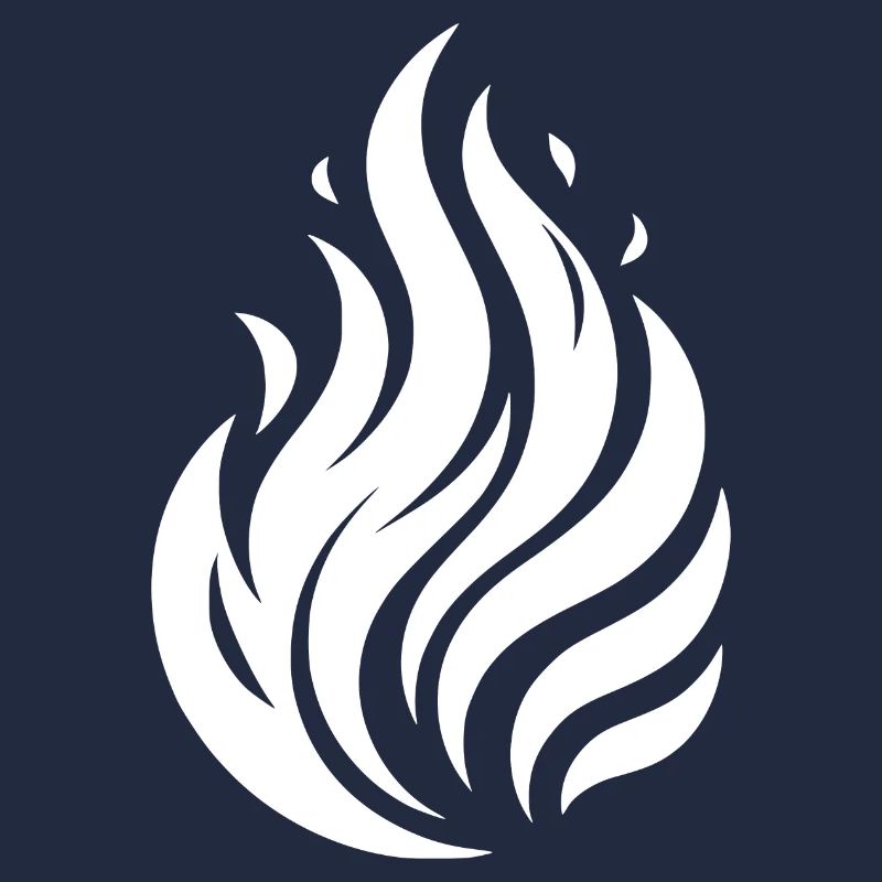 Fire Tattoo Flames Illustration Design