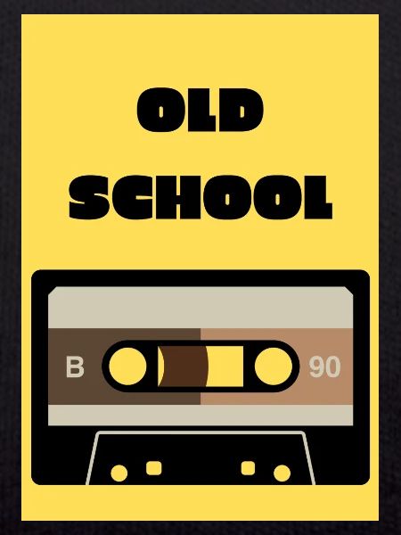 Oldschool cassette