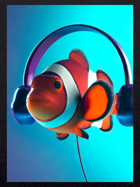 Clownfisch Kopfhörer