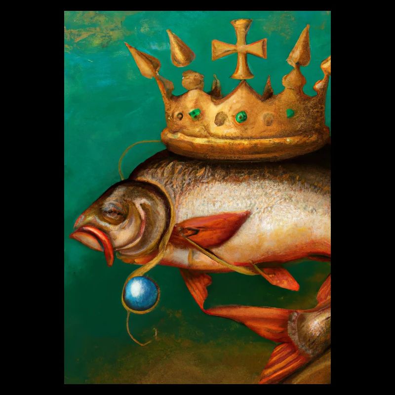 Fisch mit Krone