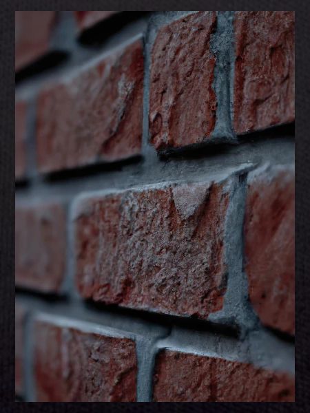 Backsteinmauer
