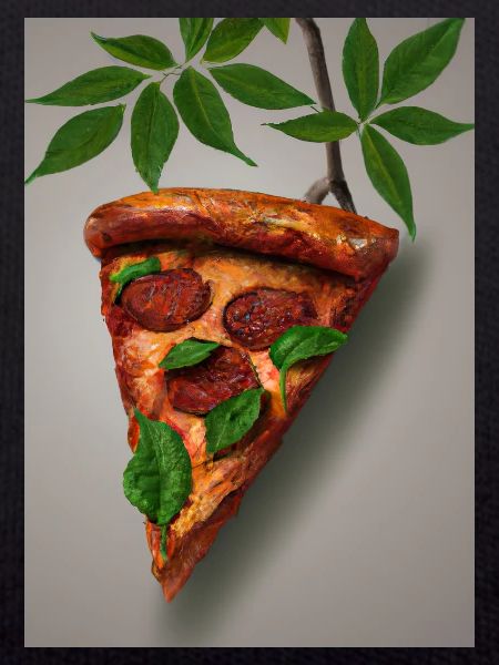 Wachsende Pizza