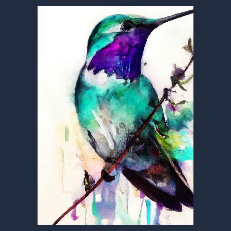 Bunter Vogel