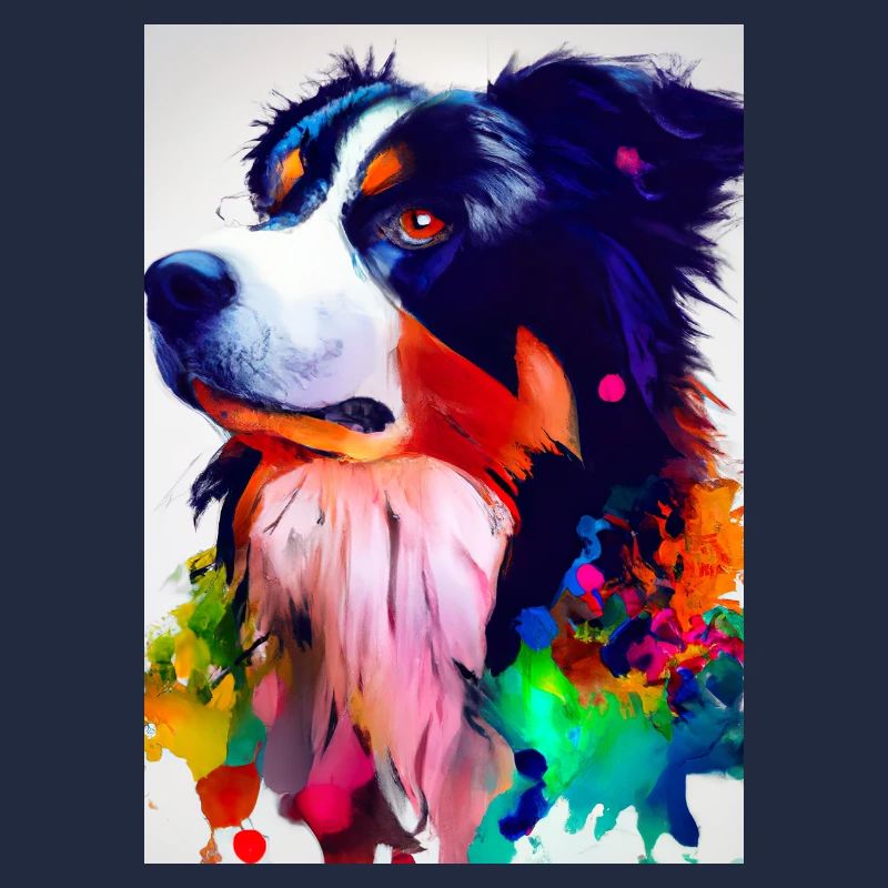 Bunter Border Collie