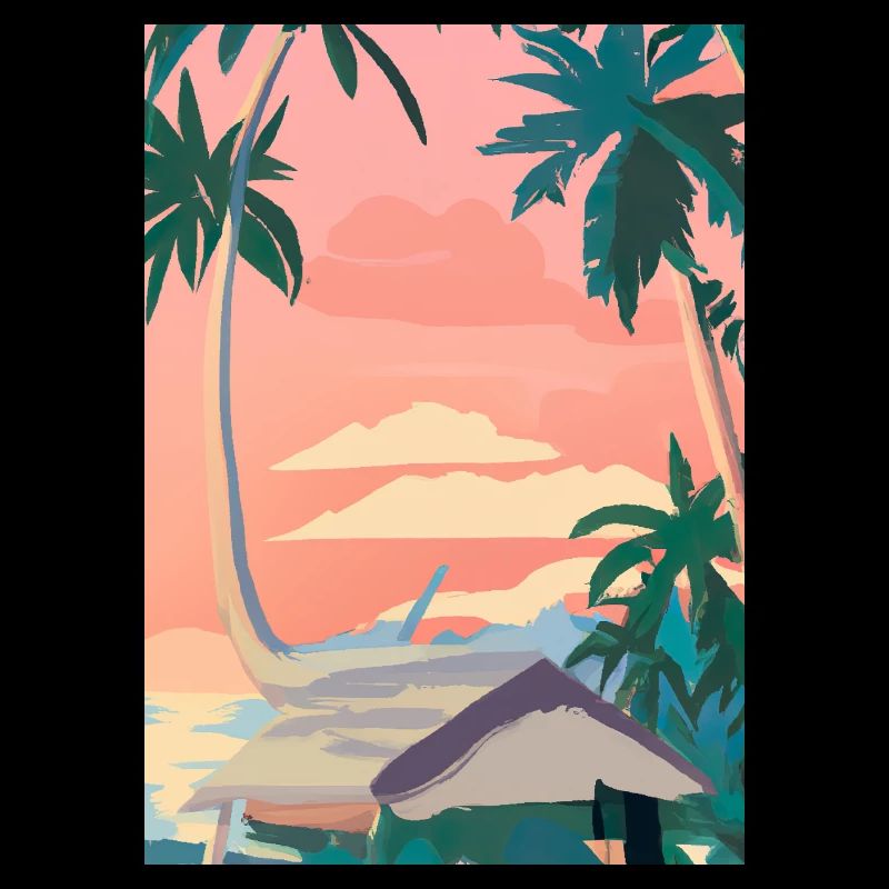 Hawaii Malerei