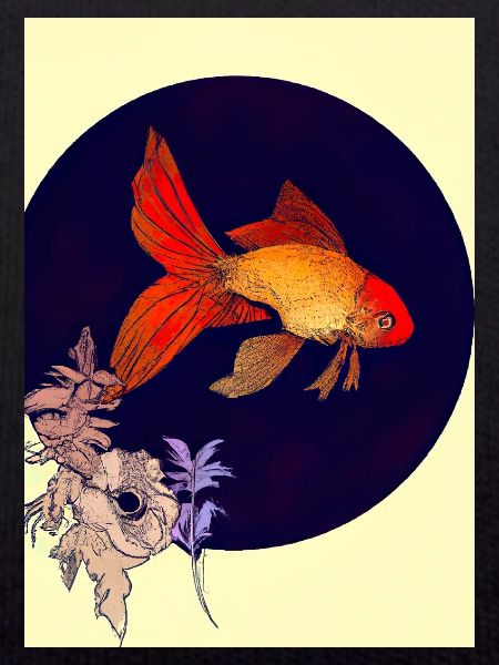 Japanischer Goldfisch