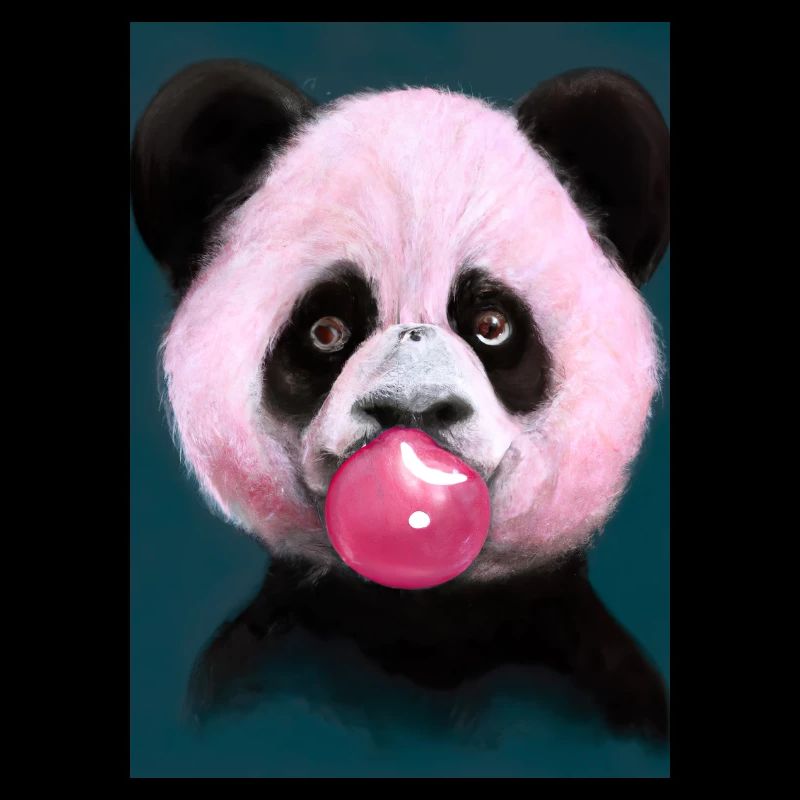 Kaugummi-Panda