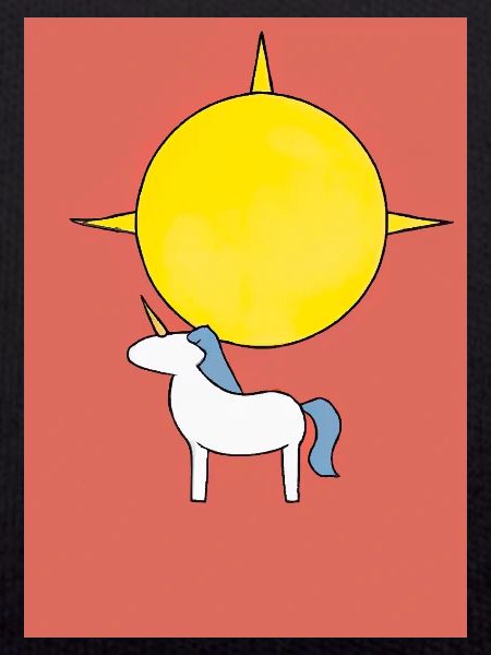 Minimales Einhorn