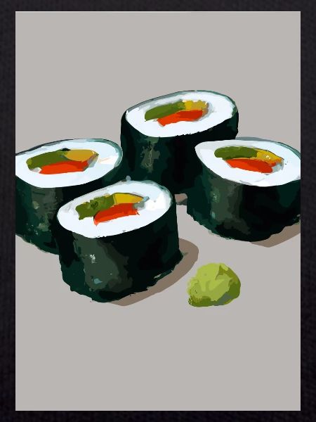 Sushi-Rollen