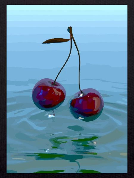Zwei Kirschen