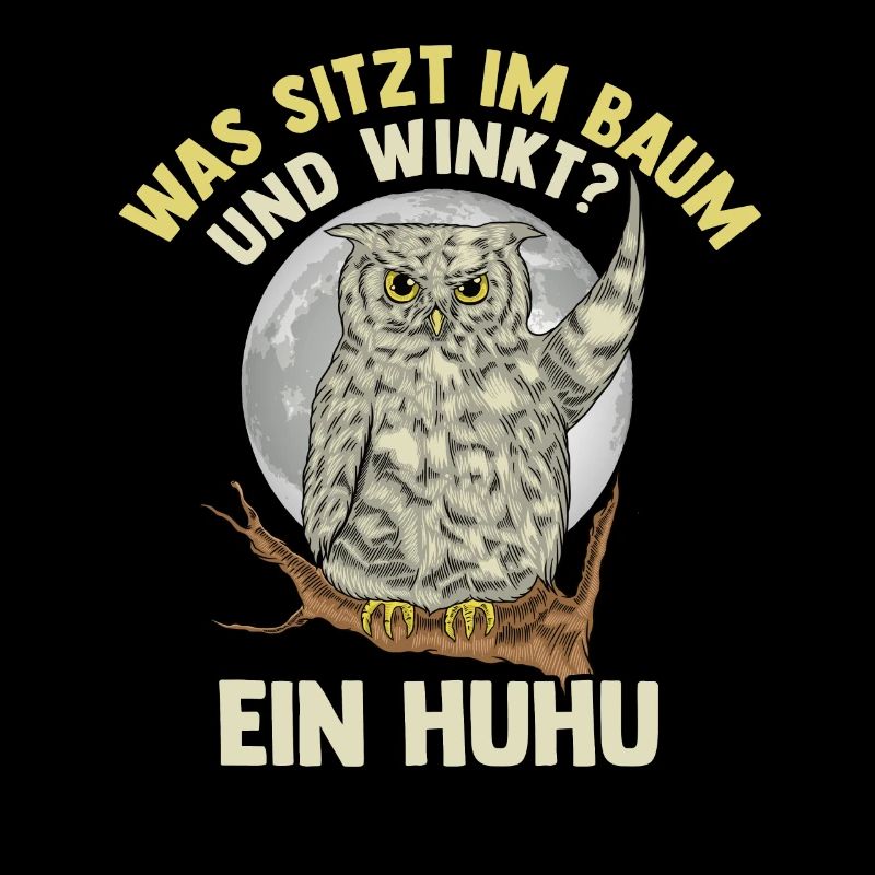 Was sitzt im Baum und winkt? Ein Huhu