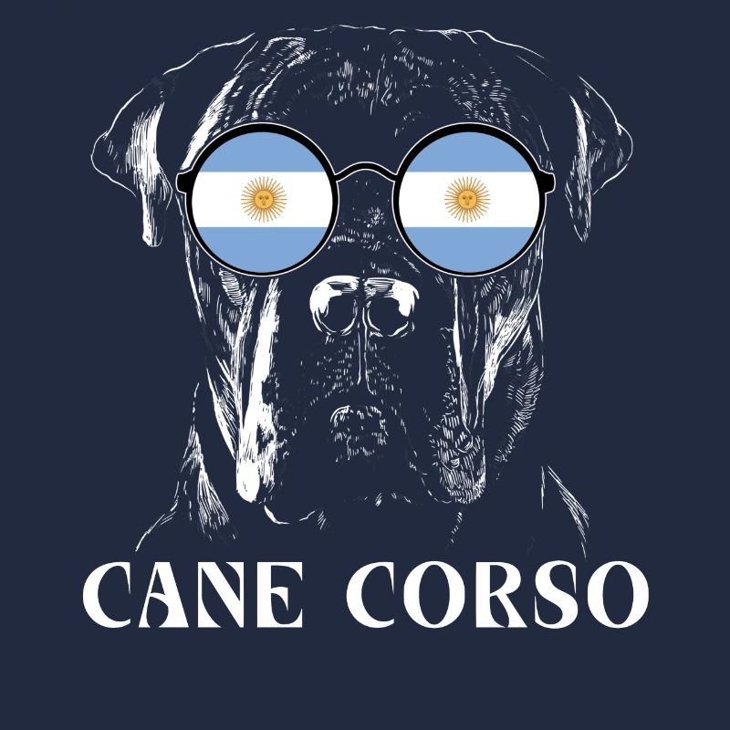 Cane Corso Argentine Drapeau argentin