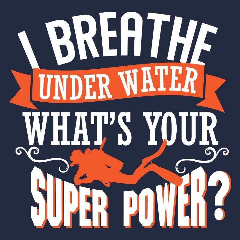 I breath under water