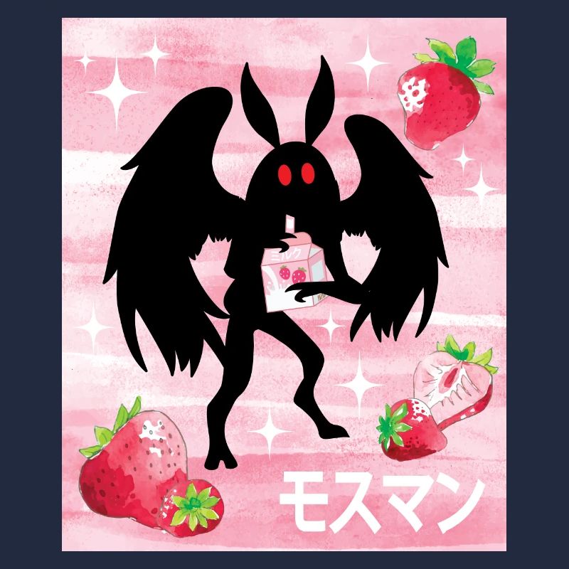 Mothman Strawberry Shake