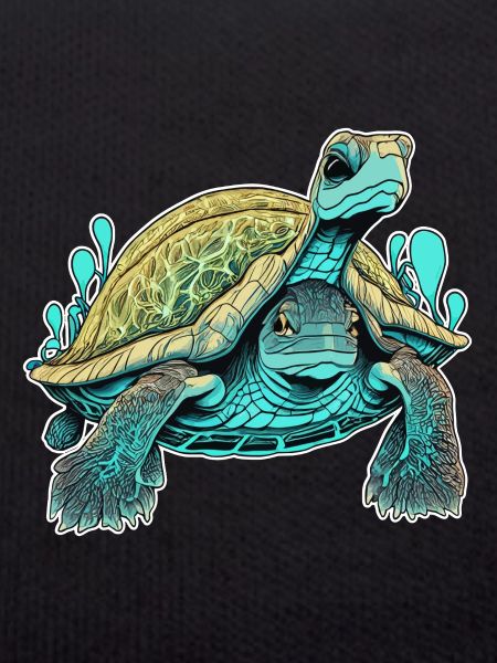 Psychedelic Double-Faced Turtle