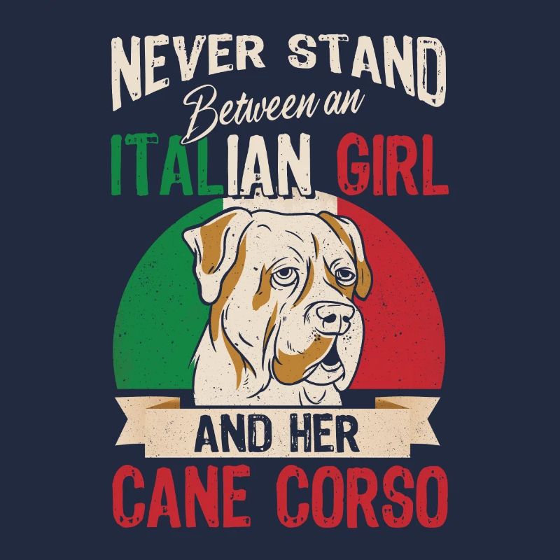 Une Italienne et son Corso de canne