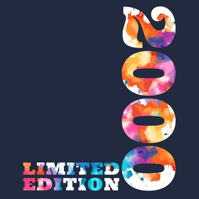 Anniversaire coloré édition limitée 2000