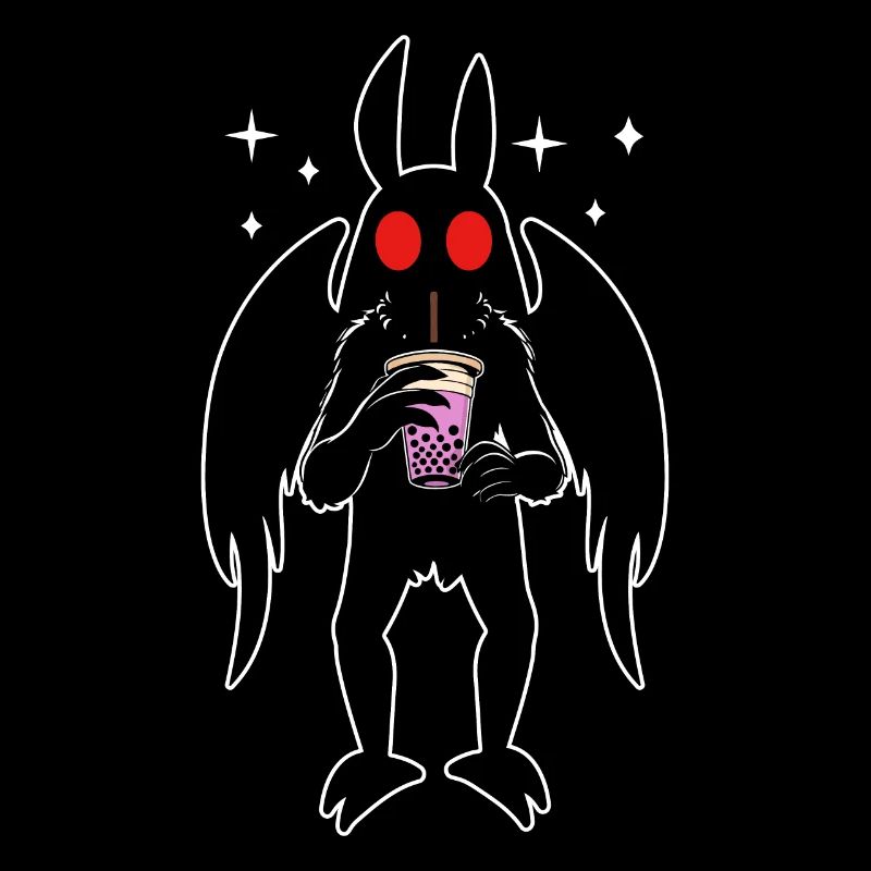 Mothman Bubble Tee