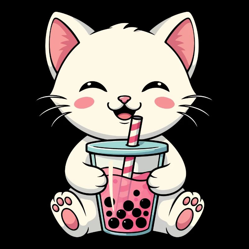 Thé à bulles pour chat