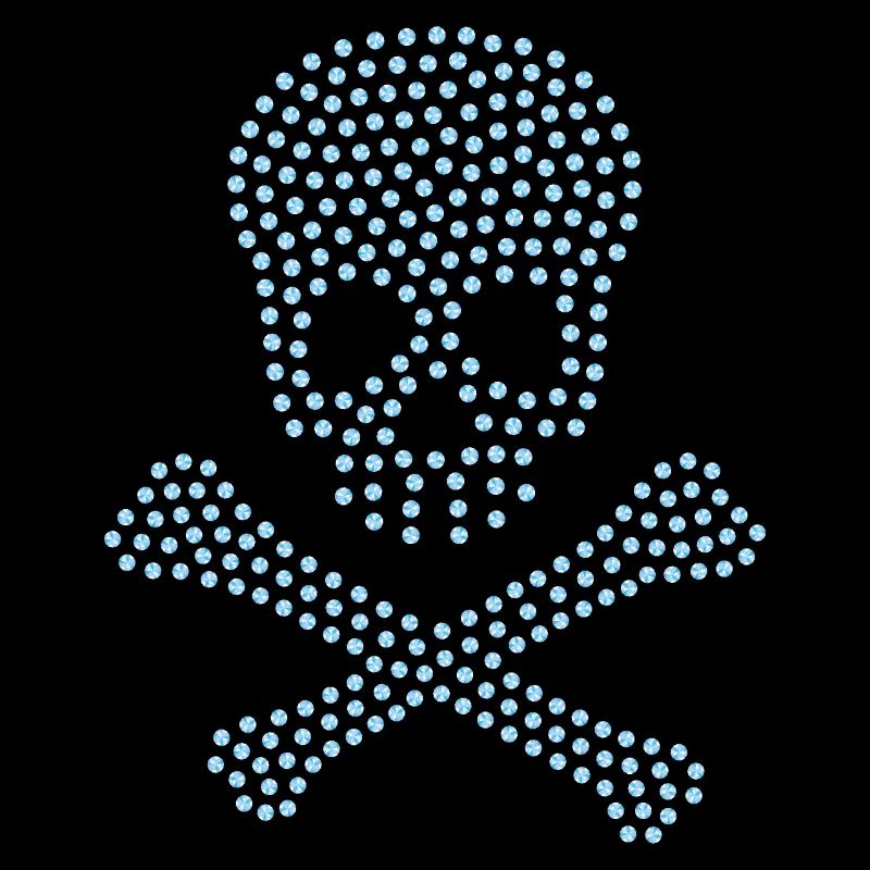 Skull Diamond Blue