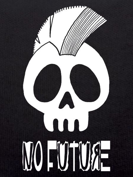 White punk skull