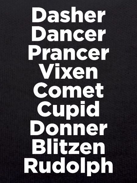 Reindeer Names