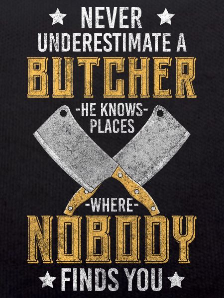 Butcher steak profession