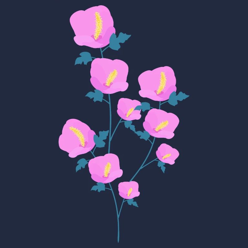 Fleurs d’hibiscus