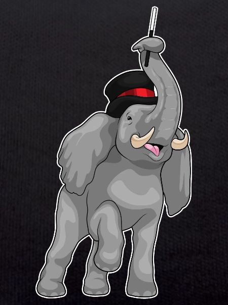 Elephant Wizard Wand