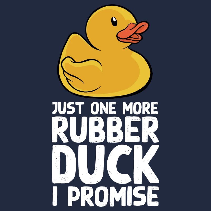 Canard de bain jaune juste un canard en caoutchouc de plus I Pro
