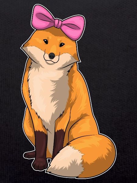 Fuchs Haarschleife
