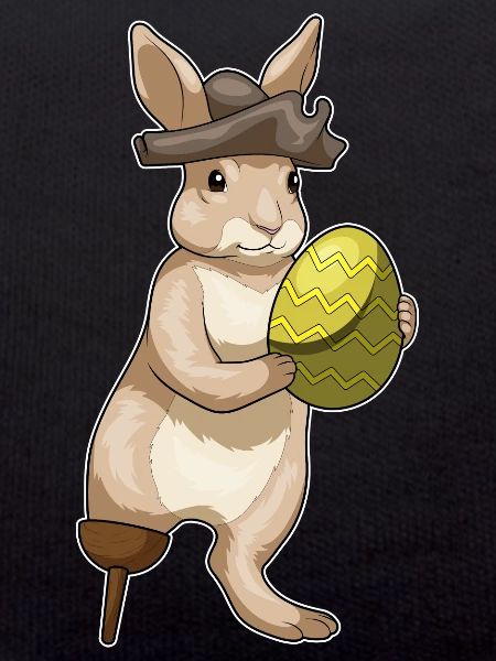 Bunny Easter Pirate