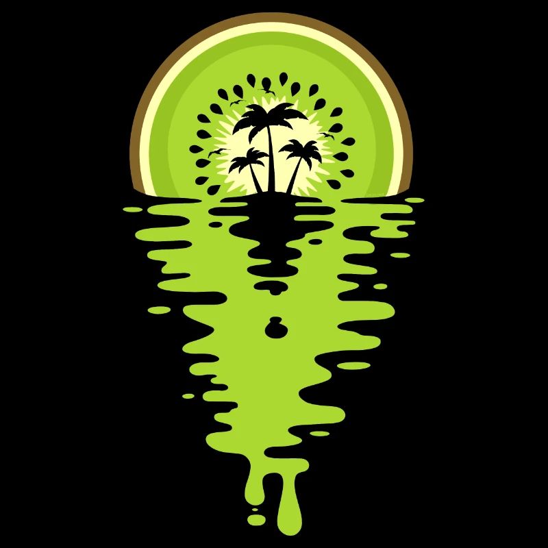 Sunset Kiwi juice