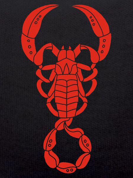 Scorpion rouge