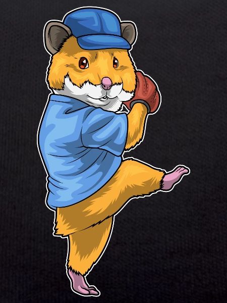 Hamster Baseball Baseball Glove