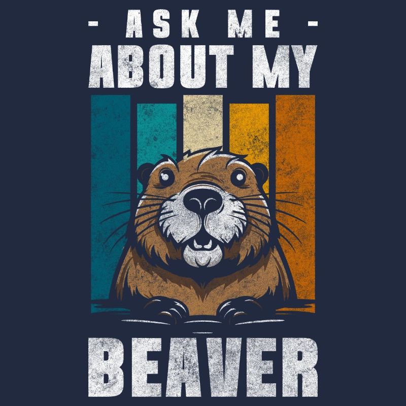 Beaver Tree Cutter Zoo Nature Conservation