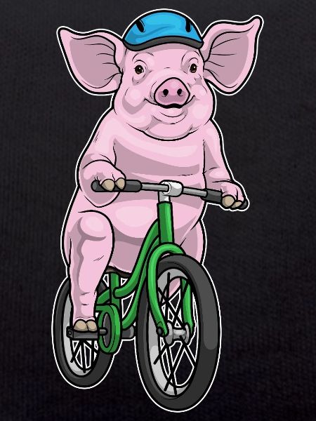Pig Bicycle